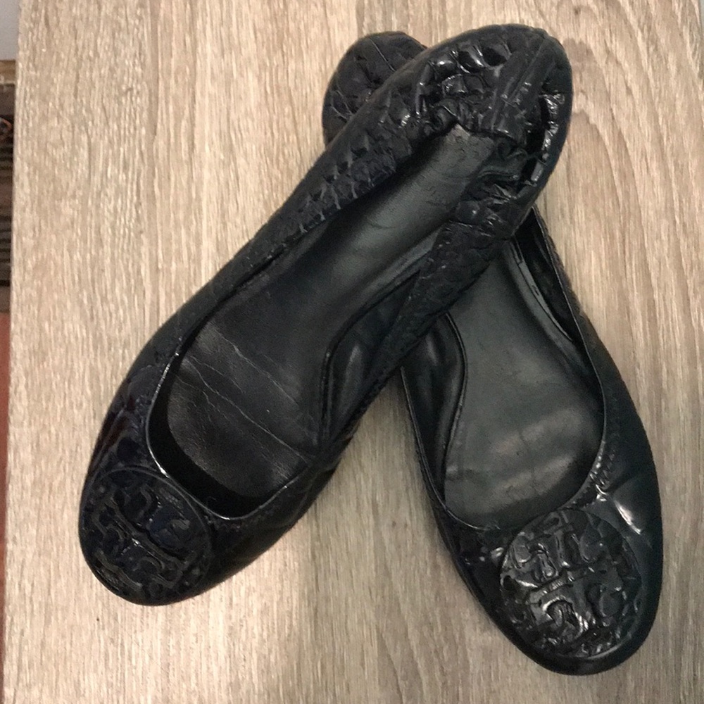 Tory Burch patent leather flats